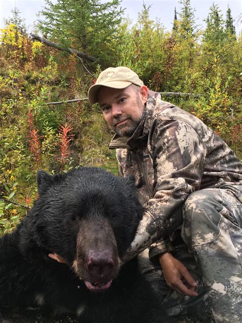 We do not hunt our own property and have NO TROPHY FEES. . Guided black bear hunts